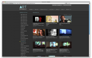 Figure 7: ArtBabble videos related to Feminist Art